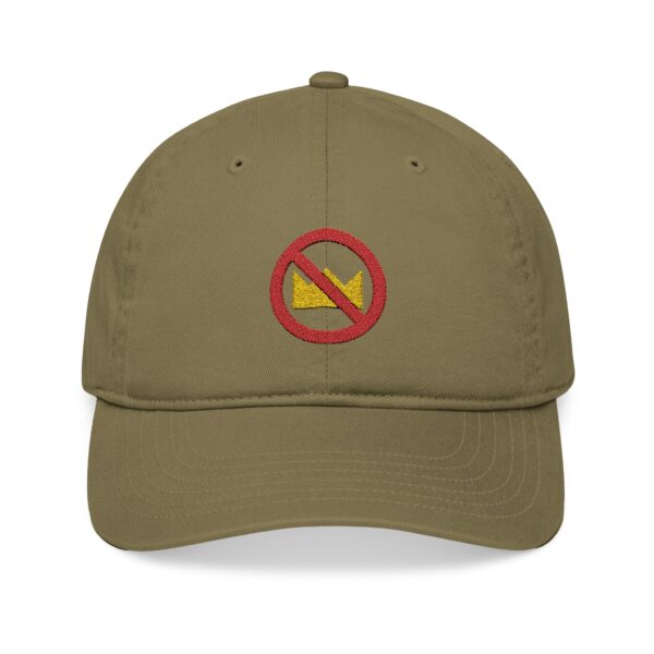 Organic Cotton No Kings Dad Cap - Image 5