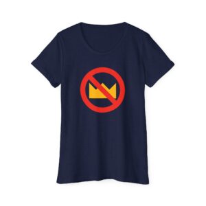 Women's Organic No Kings T-Shirt - Made in USA