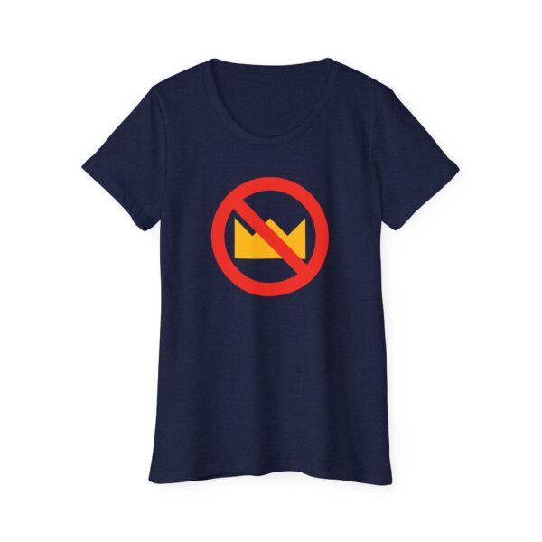 Women's Organic No Kings T-Shirt - Made in USA