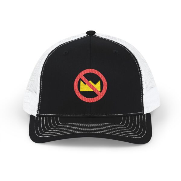 No Kings Trucker Cap (Embroidered)