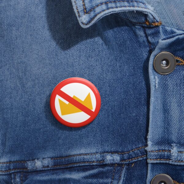 1,25" No Kings Button - Image 2