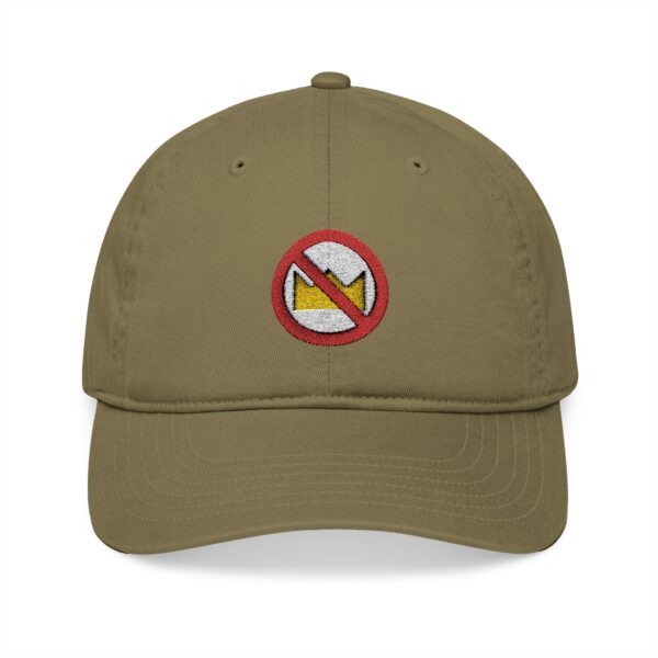 No Kings Dad Cap (Embroidered, white bg) - Image 5