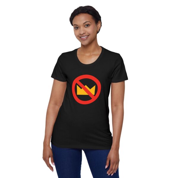 Women's Organic No Kings T-Shirt - Made in USA - Image 15