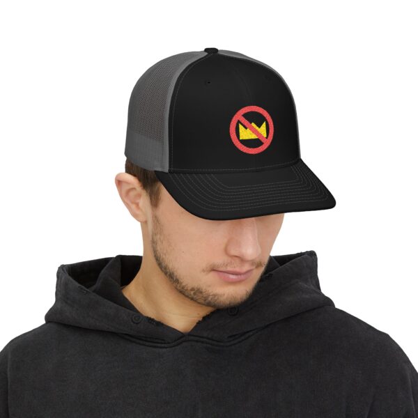 No Kings Trucker Cap (Embroidered) - Image 11