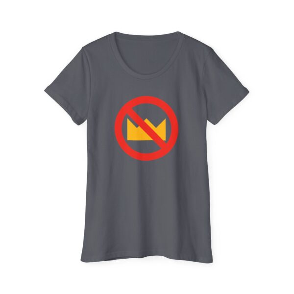 Women's Organic No Kings T-Shirt - Made in USA - Image 9